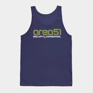 Area 51 Security Personnel Tank Top